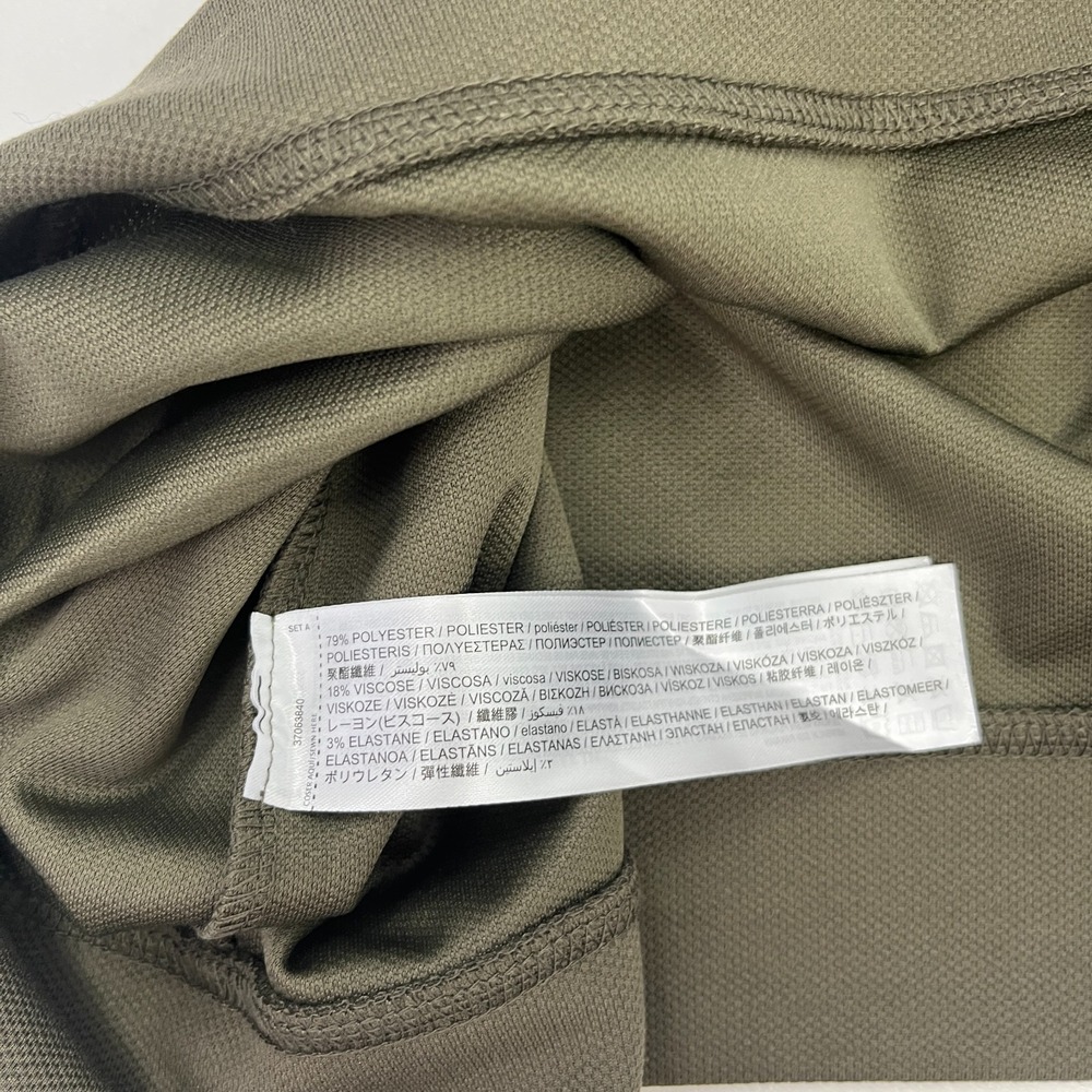 Mango NWT MNG Pullover Sweatshirt Women 2XL Olive Green Cotton Blend Sustainable - Picture 12 of 13